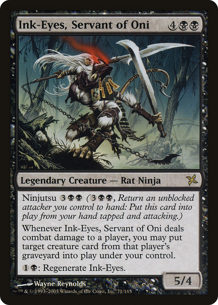 Ink-Eyes, Servant of Oni (BOK-071)  Foil - Betrayers of Kamigawa