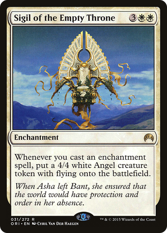 Sigil of the Empty Throne (ORI-031)  Foil - Magic Origins