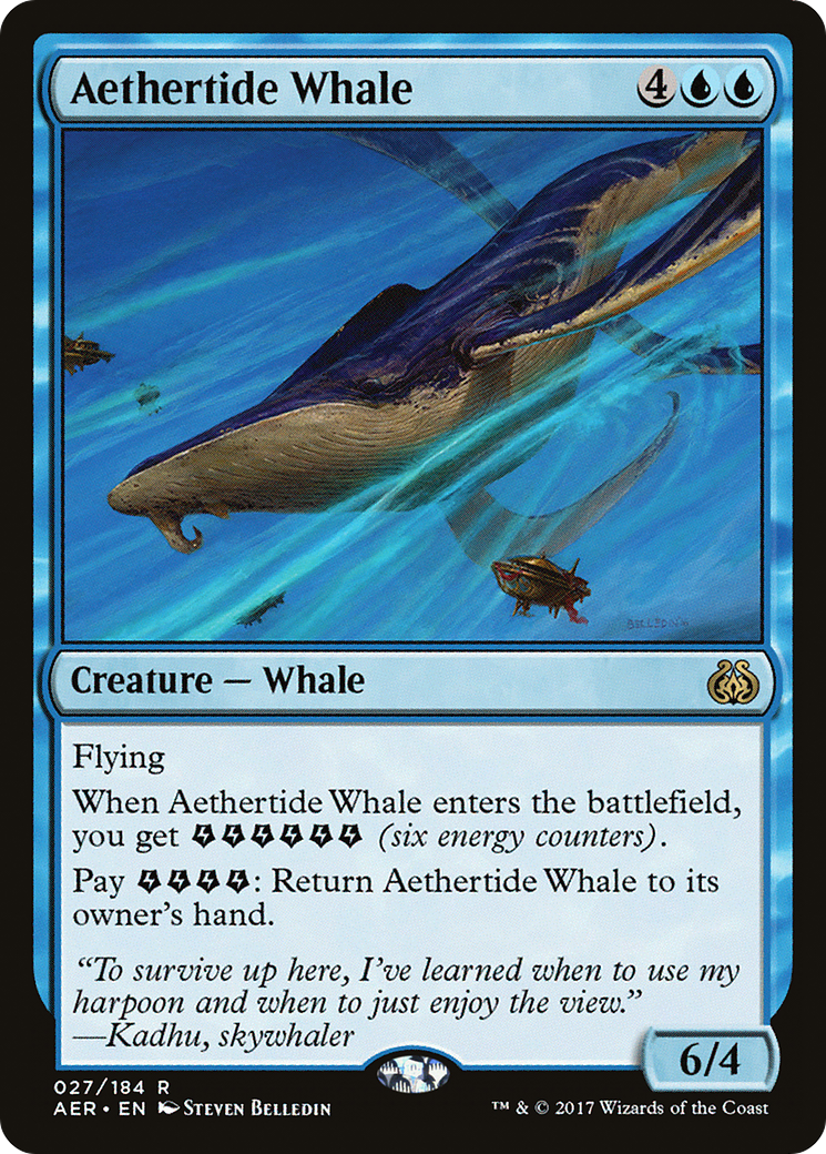 Aethertide Whale (AER-027)  - Aether Revolt