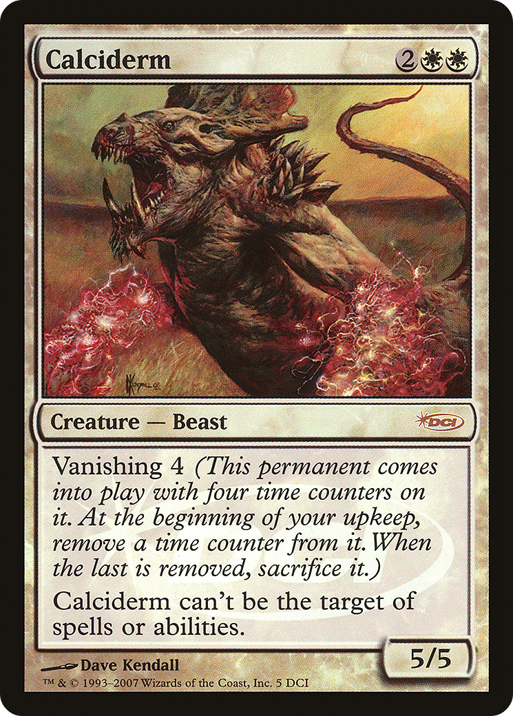Calciderm (WPN-005)  Foil - DCI Promos