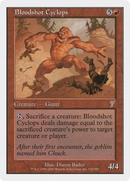 Bloodshot Cyclops (7ED-176) - Seventh Edition