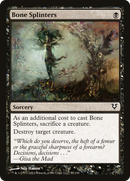 Bone Splinters (AVR-088)  Foil - Avacyn Restored
