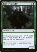 Timberwatch Elf (KHC-076)  - Kaldheim Commander