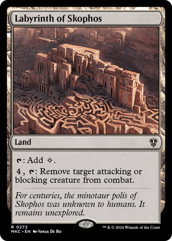 Labyrinth of Skophos (MKC-272)  - Murders at Karlov Manor Commander