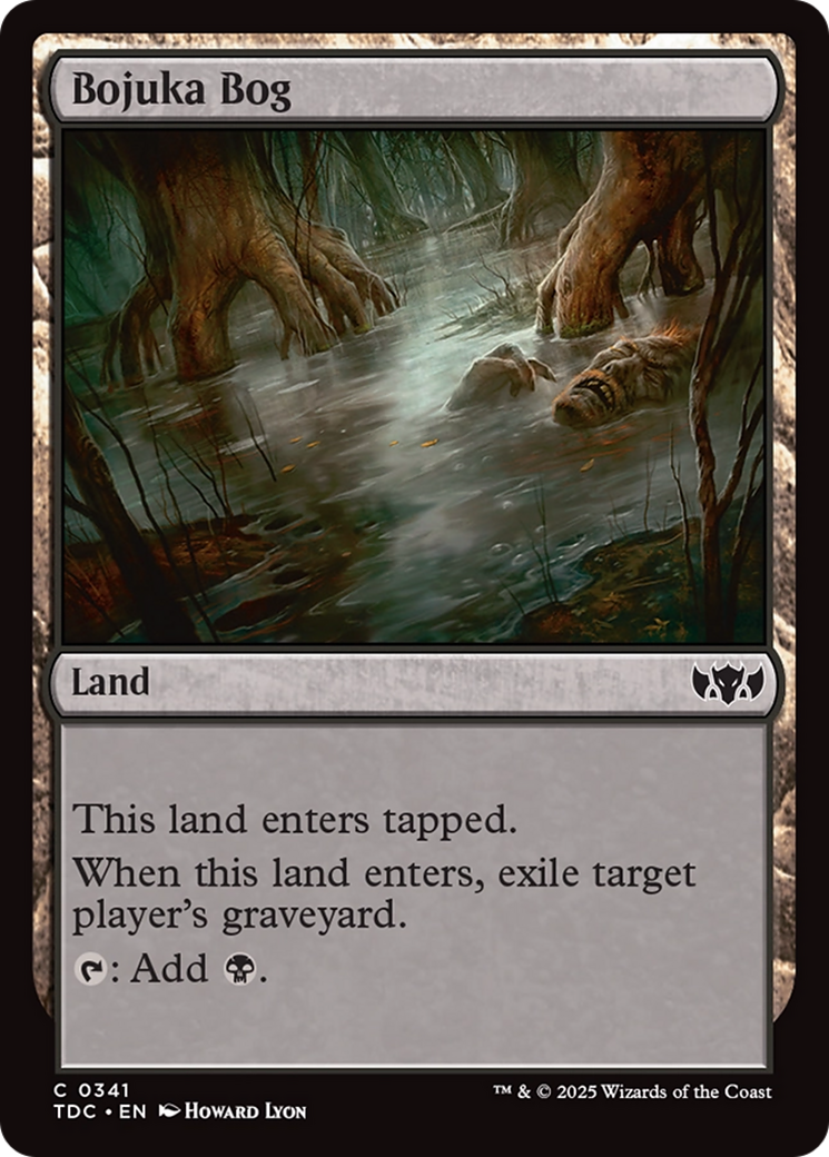 Bojuka Bog (TDC-341)  - Commander: Tarkir: Dragonstorm