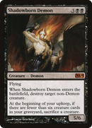 Shadowborn Demon (M14-115)  Foil - Magic 2014