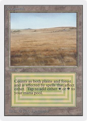 Savannah (2ED-)  - Unlimited Edition