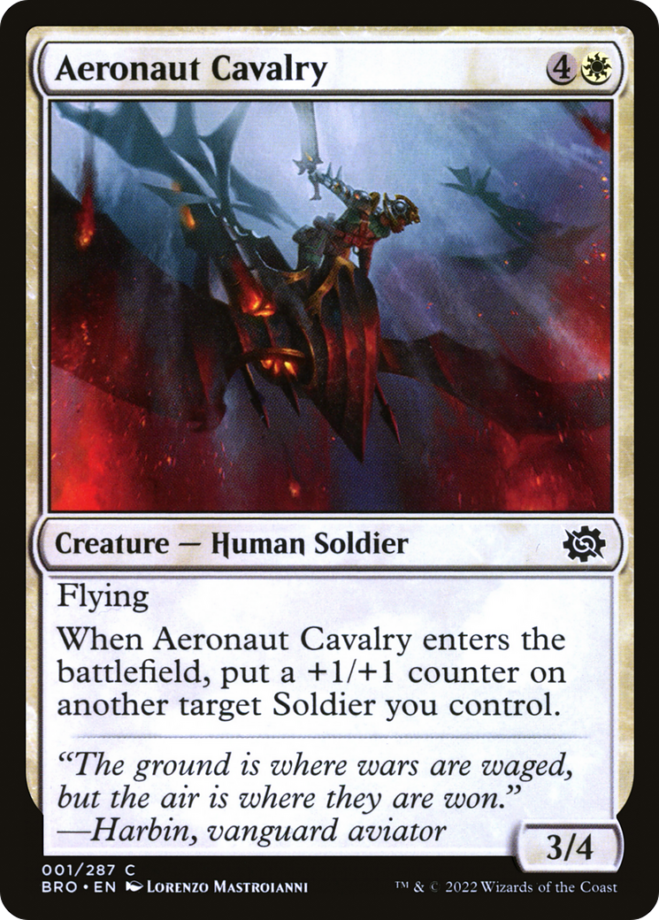 Aeronaut Cavalry (BRO-001)  - The Brothers' War