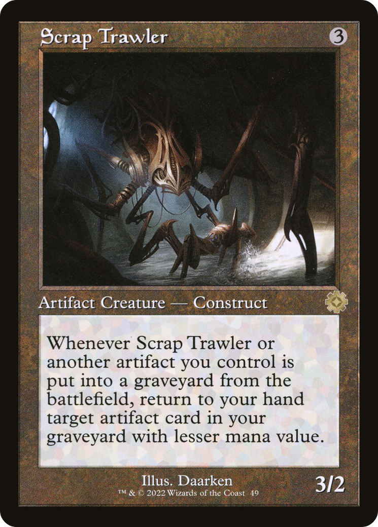 Scrap Trawler (BRR-049)  Foil - The Brothers' War Retro Artifacts