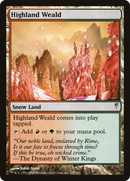 Highland Weald (CSP-147)  Foil - Coldsnap