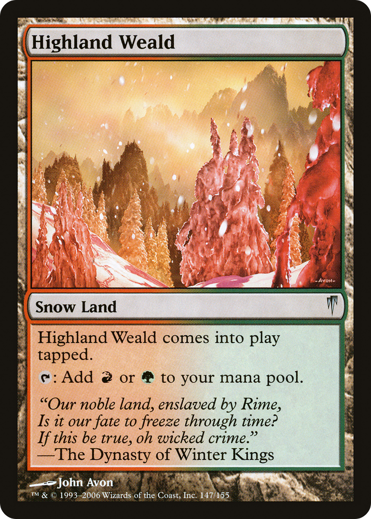 Highland Weald (CSP-147)  - Coldsnap