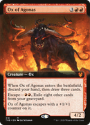 Ox of Agonas (Extended Art) (THB-318)  Foil - Theros Beyond Death: (Extended Art)