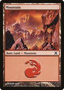 Mountain (378) (10E-378)  Foil - Tenth Edition