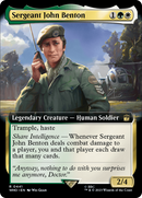 Sergeant John Benton (Extended Art) (WHO-441)  Foil - Doctor Who: (Extended Art)
