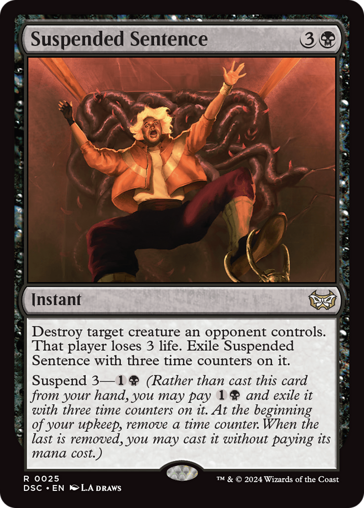 Suspended Sentence (DSC-025)  - Duskmourn: House of Horror Commander