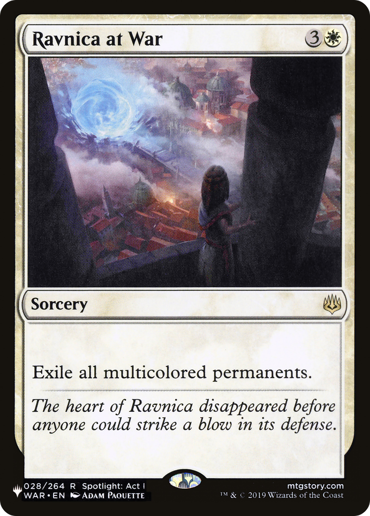 Ravnica at War (LIST-WAR-28)  - The List