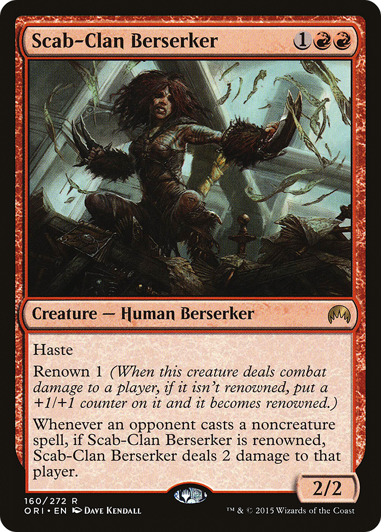 Scab-Clan Berserker (ORI-160)  - Magic Origins