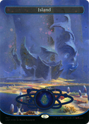 Island (487) (Borderless) (Galaxy Foil) (UNF-487)  Foil - Unfinity