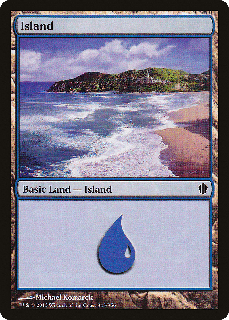 Island (343) (C13-343)  - Commander 2013