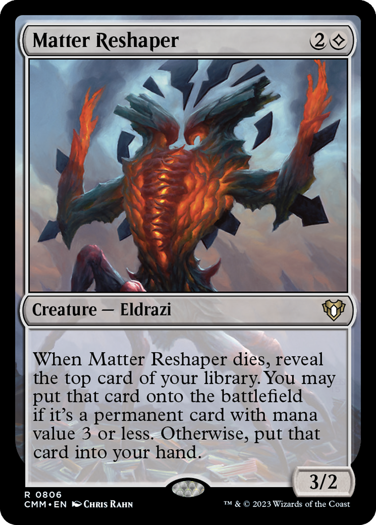 Matter Reshaper (CMM-806)  - Commander Masters