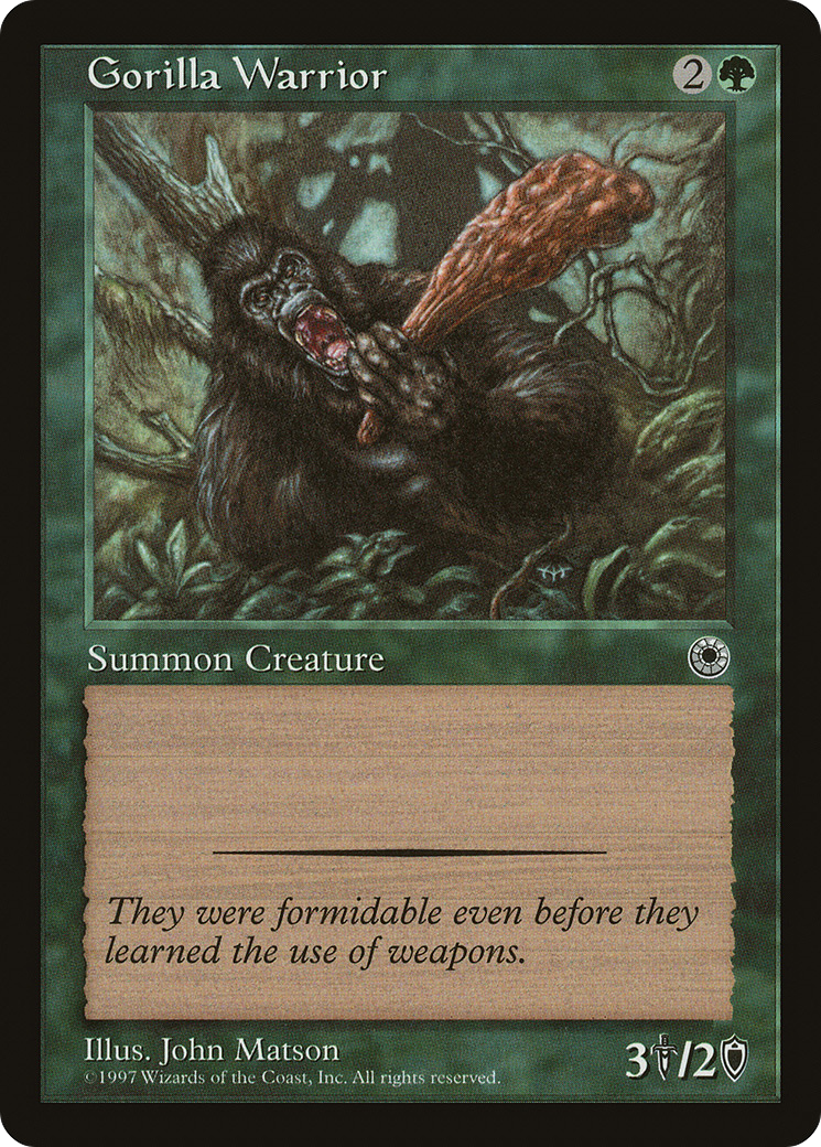 Gorilla Warrior (POR-)  - Portal