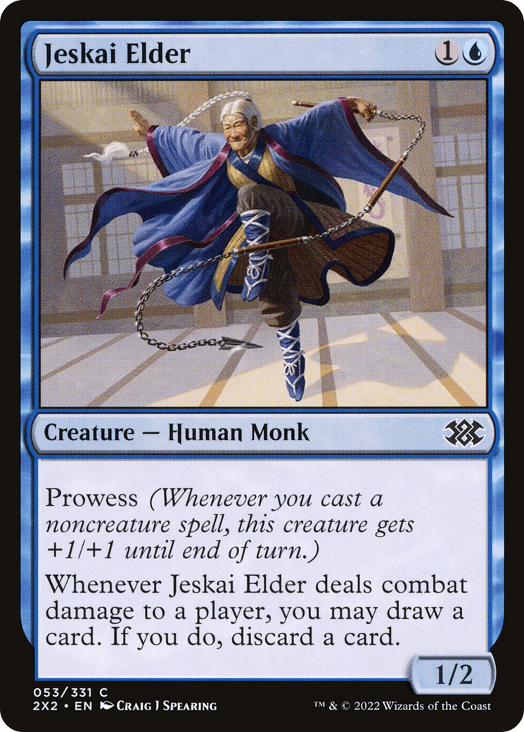 Jeskai Elder (2X2-053)  Foil - Double Masters 2022