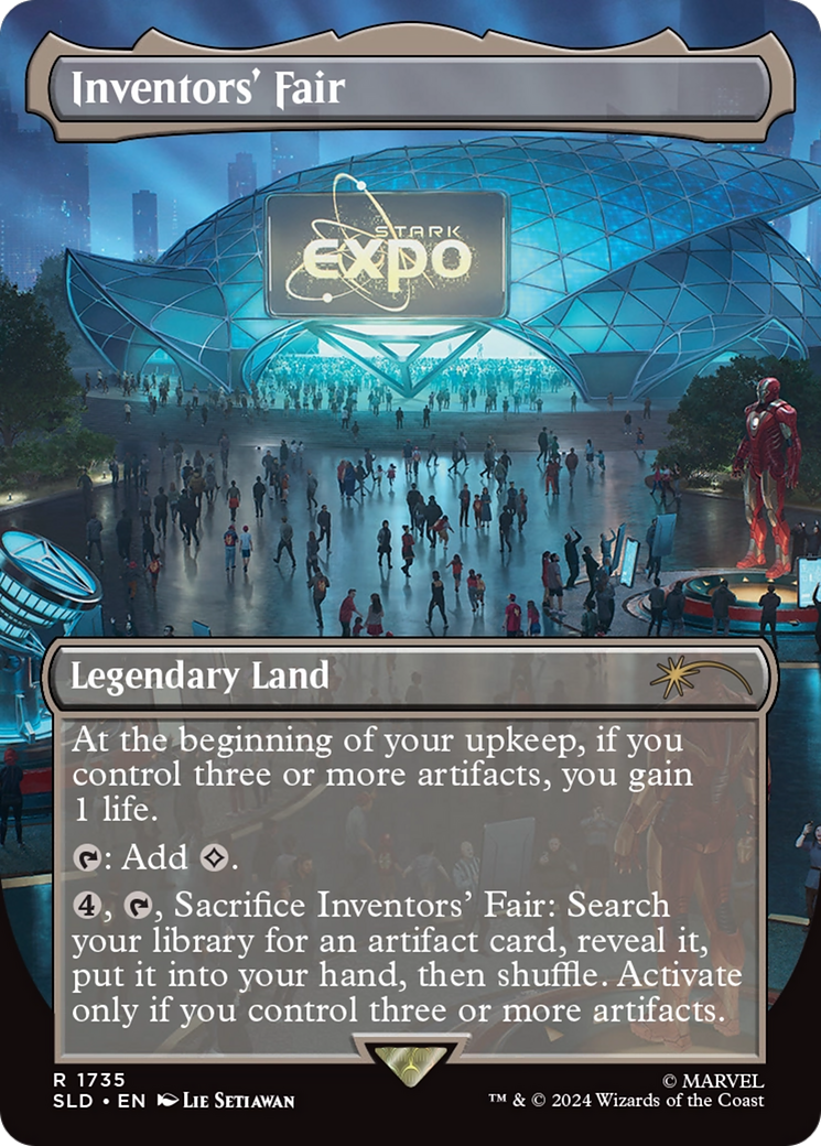 Inventors' Fair (SLD-1735)  - Secret Lair Drop (Borderless)