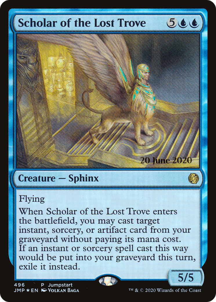 Scholar of the Lost Trove (LARP-496)  Foil - Jumpstart