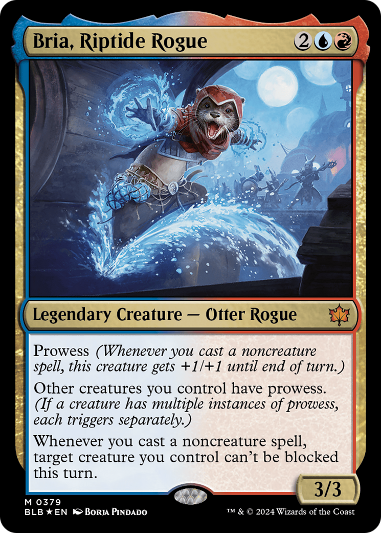 Bria, Riptide Rogue (BLB-379)  Foil - Bloomburrow