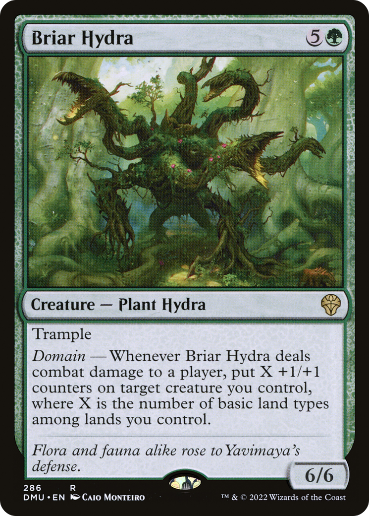 Briar Hydra (286) (DMU-286)  - Dominaria United