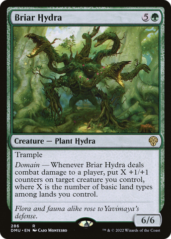 Briar Hydra (286) (DMU-286)  - Dominaria United