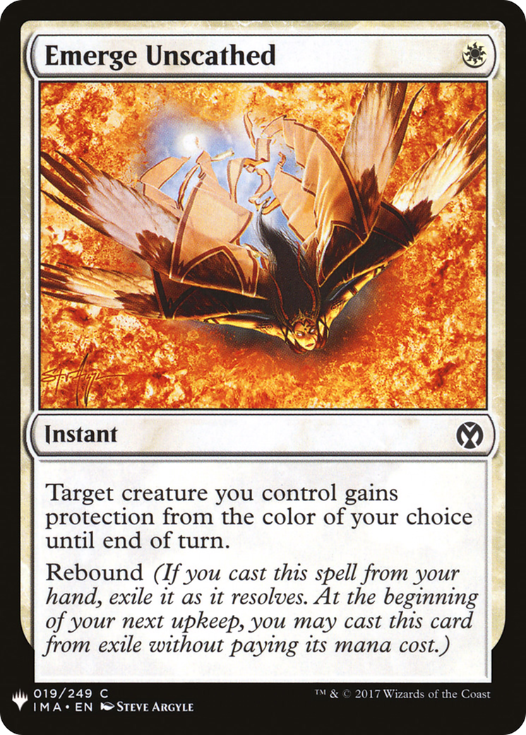 Emerge Unscathed (LIST-019)  - The List