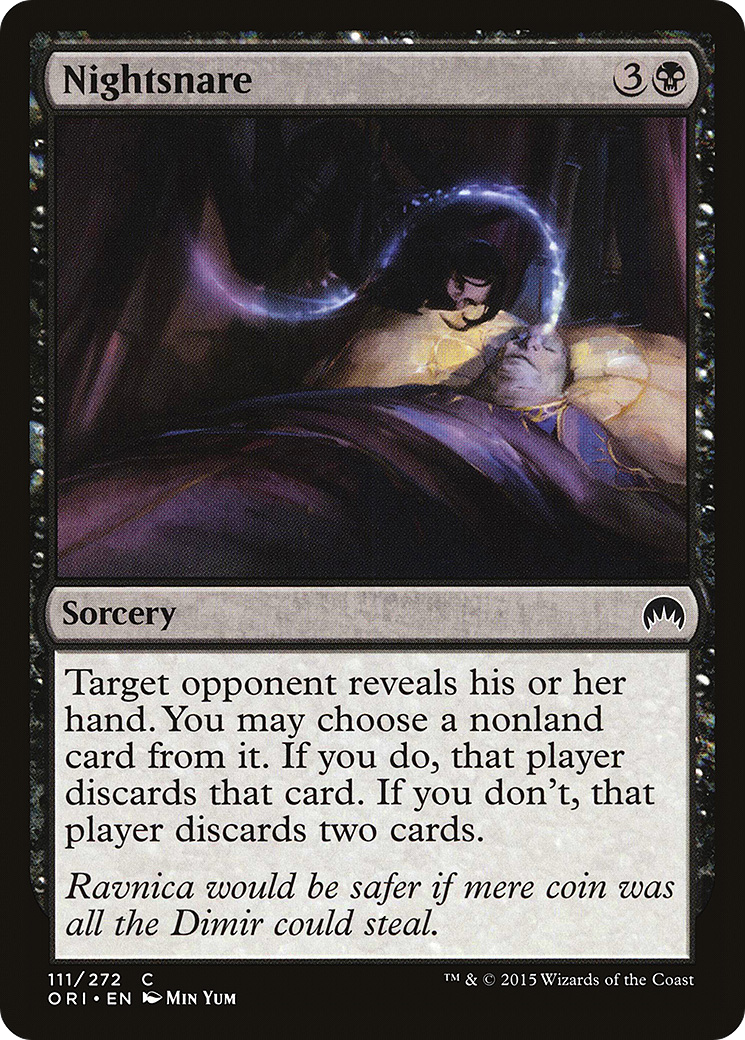 Nightsnare (ORI-111)  Foil - Magic Origins