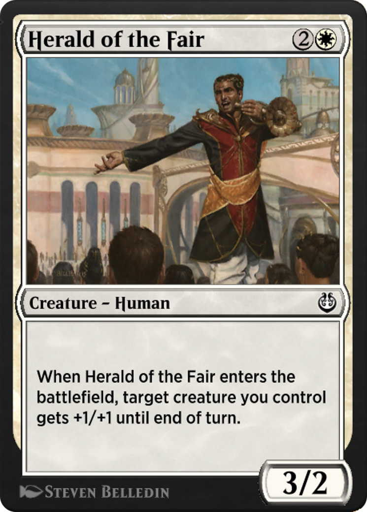 Herald of the Fair (KLR-022)  - Kaladesh Remastered