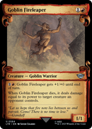 Goblin Fireleaper (Showcase Scrolls) (LTR-584)  Foil - The Lord of the Rings: Tales of Middle-earth: (Showcase)