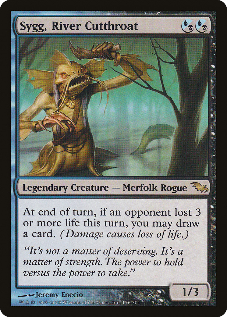 Sygg, River Cutthroat (SHM-176)  Foil - Shadowmoor