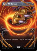 Ruby Medallion (Borderless) (MH3-348)  - Modern Horizons 3