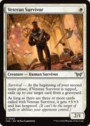 Veteran Survivor (DSK-040)  Foil - Duskmourn: House of Horror