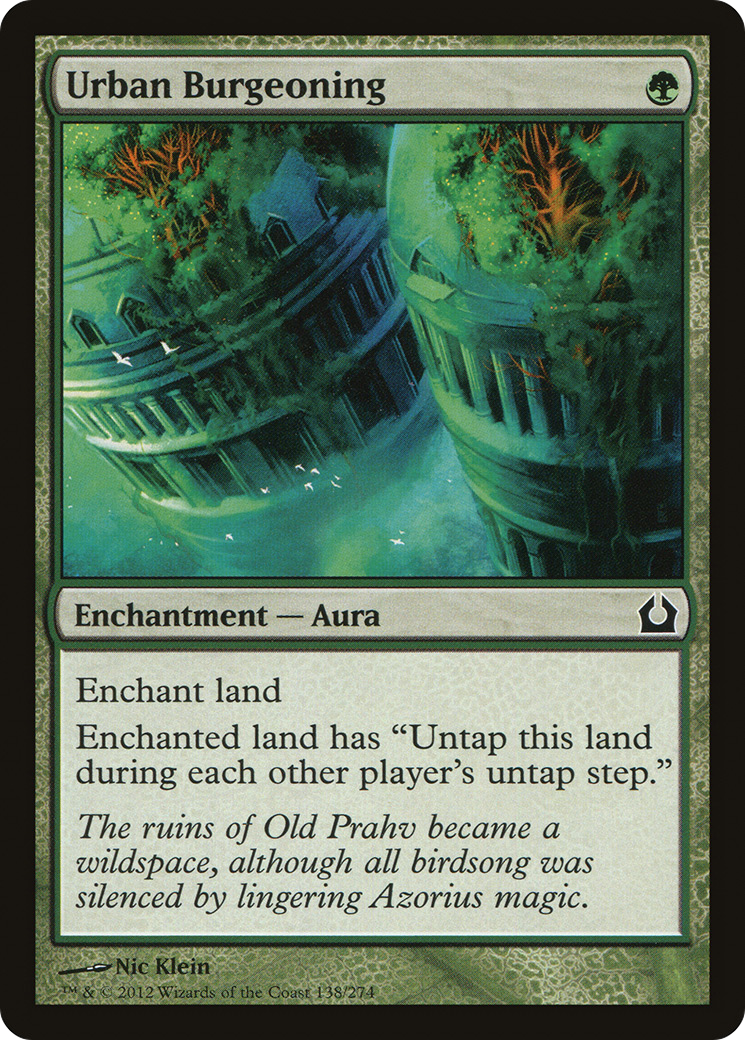 Urban Burgeoning (RTR-138)  Foil - Return to Ravnica