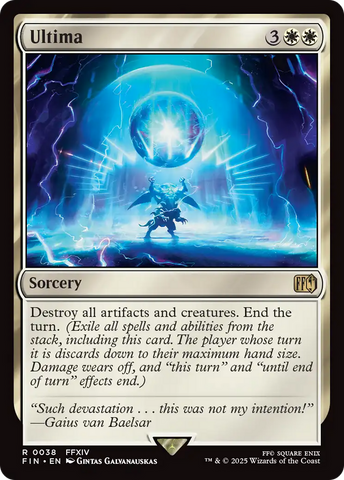 Ultima (FIN-038) - FINAL FANTASY Foil