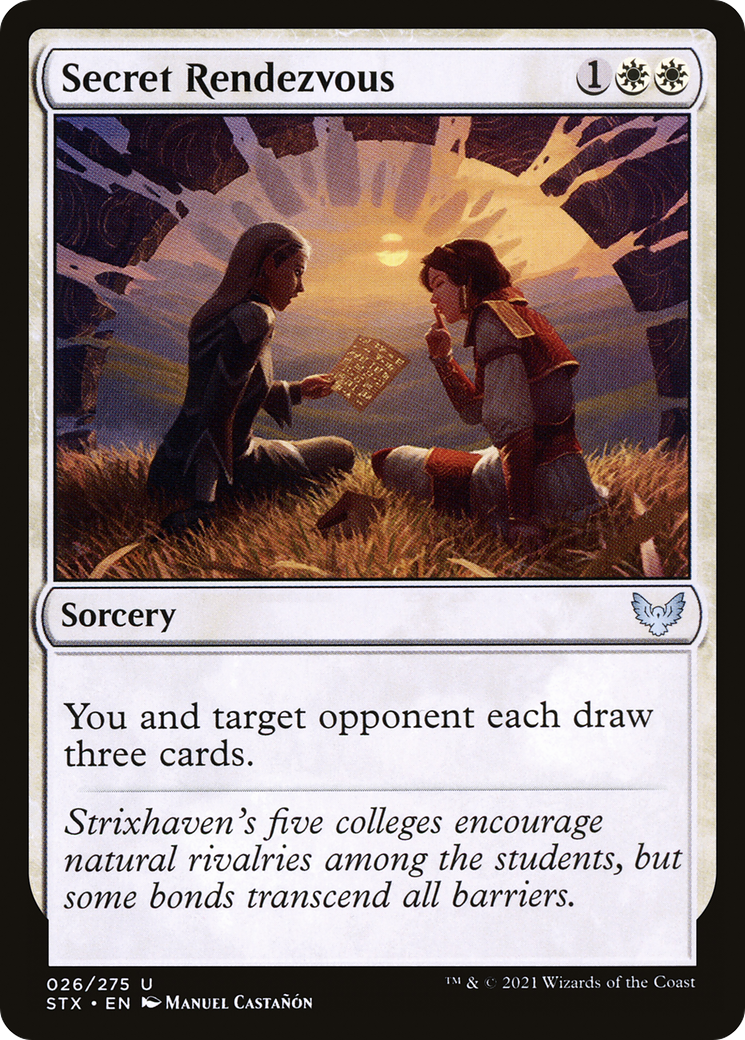 Secret Rendezvous (STX-026)  - Strixhaven: School of Mages