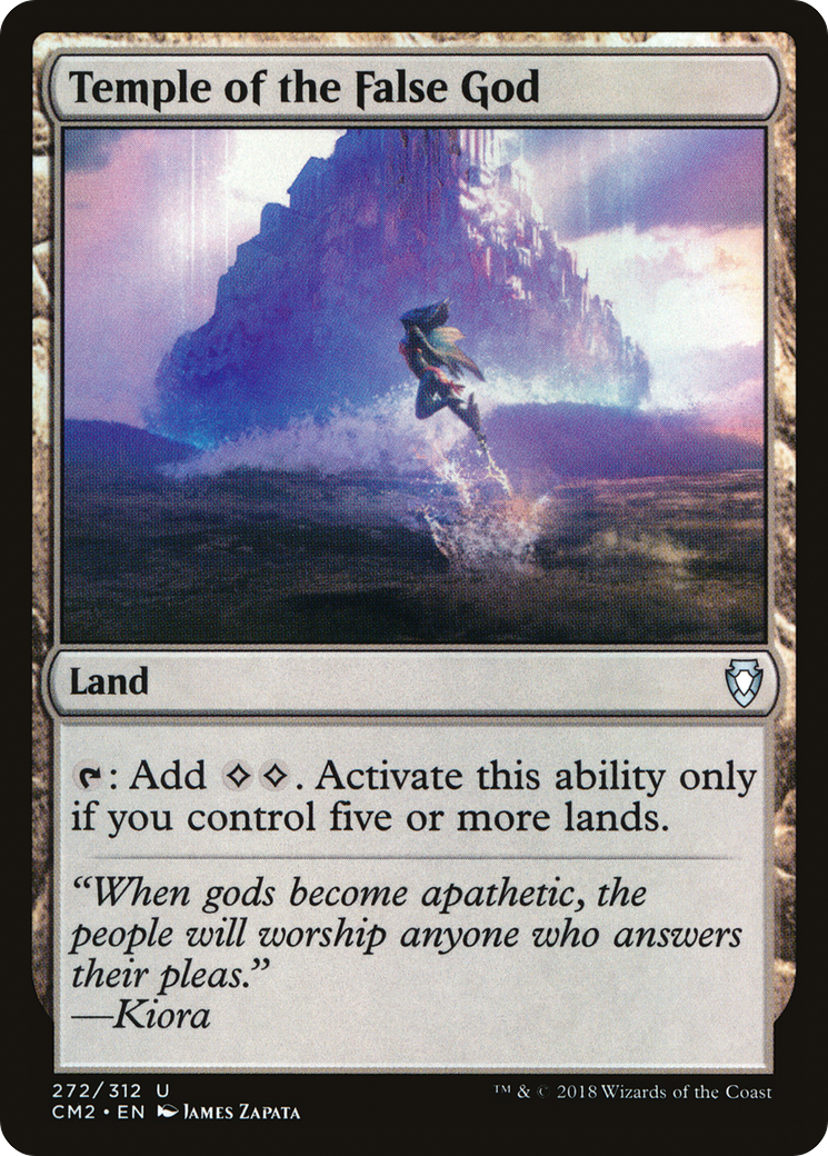 Temple of the False God (272) (CM2-272)  - Commander Anthology Volume II