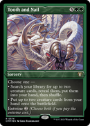 Tooth and Nail (CMM-574)  Etched Foil - Commander Masters