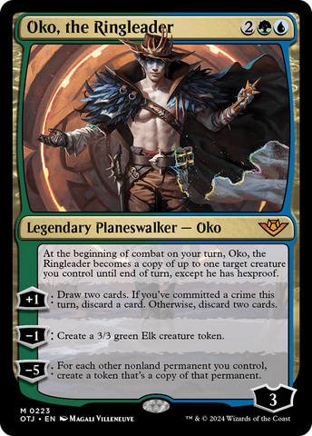 Oko, the Ringleader (OTJ-223)  Foil - Outlaws of Thunder Junction