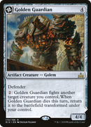 Golden Guardian (RIX-179)  Foil - Rivals of Ixalan: (compasslanddfc)