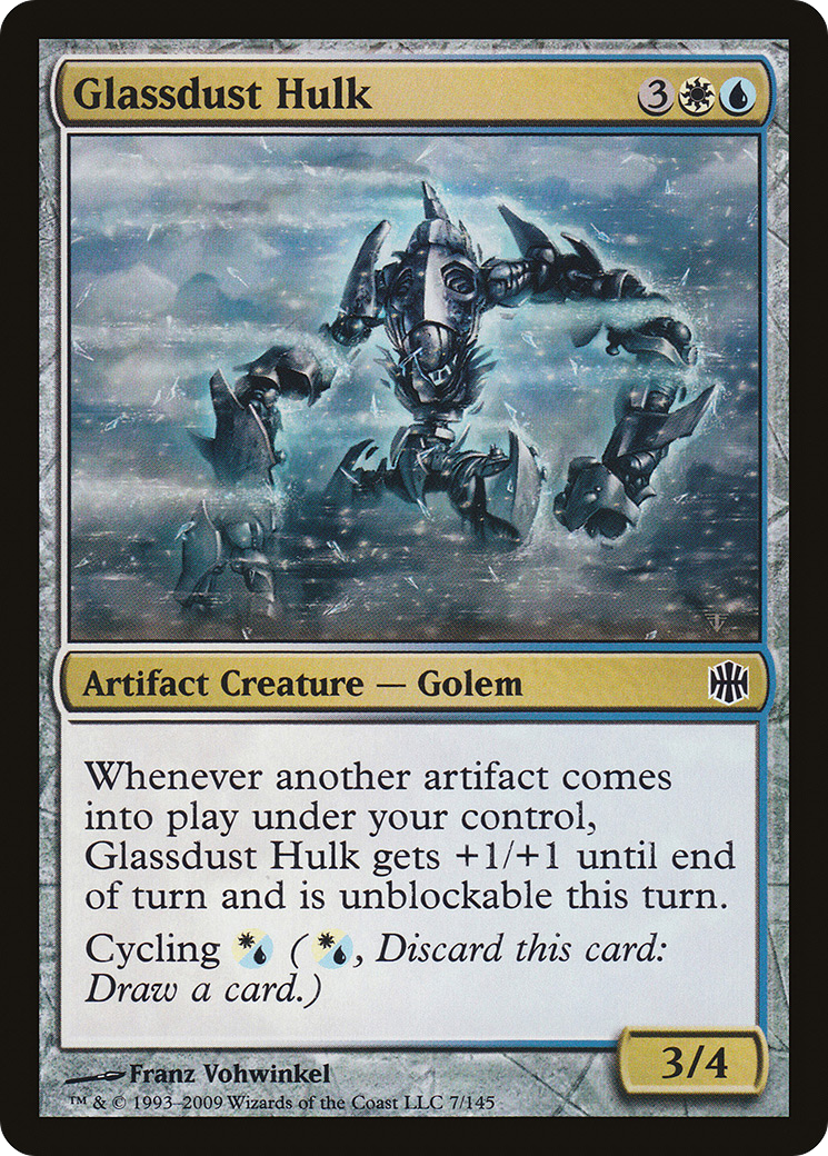 Glassdust Hulk (ARB-007)  Foil - Alara Reborn