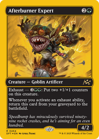 Afterburner Expert (First-Place Foil) (DFT-464)  Foil - Aetherdrift