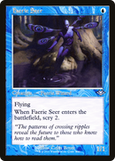 Faerie Seer (Retro Frame) (MH1-008)  Foil - Modern Horizons 1 Timeshifts