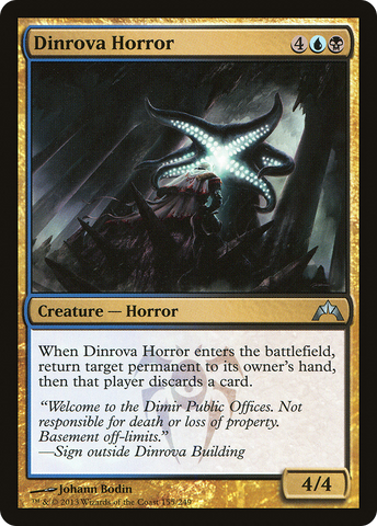 Dinrova Horror (GTC-155)  - Gatecrash