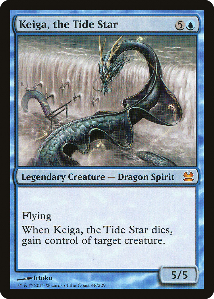 Keiga, the Tide Star (MMA-048)  Foil - Modern Masters